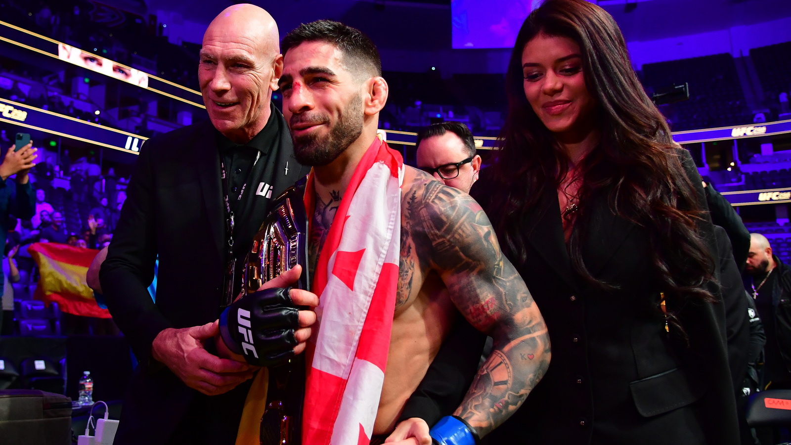 Ilia Topuria shares update on first UFC lightweight title defence ...