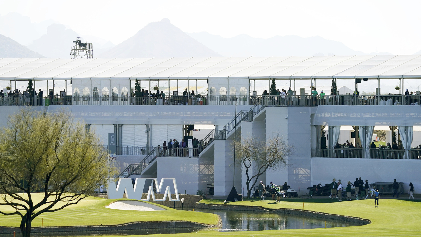 The iconic 16th hole goes even bigger for 2026 Waste Management Open