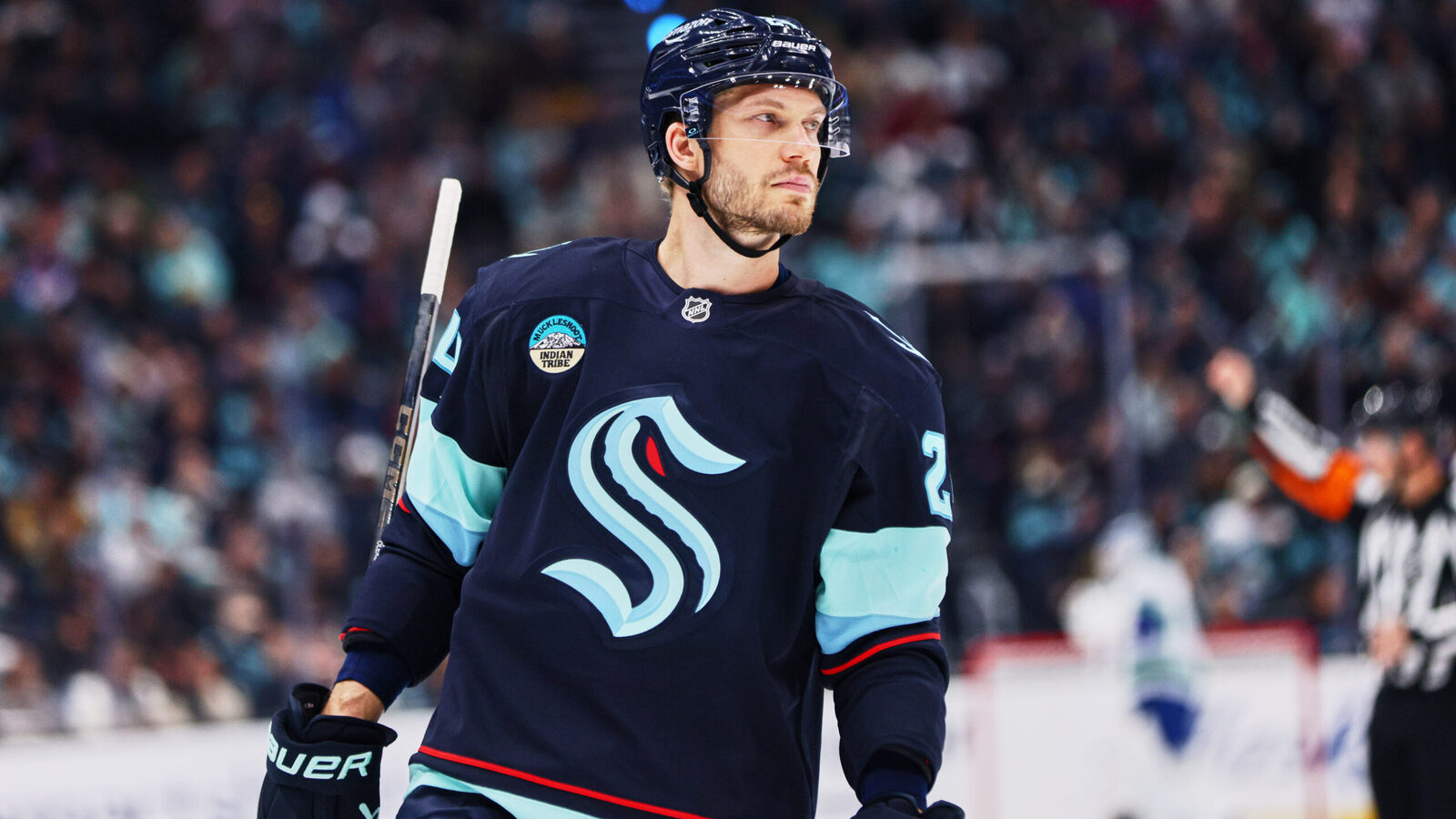 Strong, physical leadership is part of the 2026-27 goals and expectations for Canucks' Jamie Oleksiak