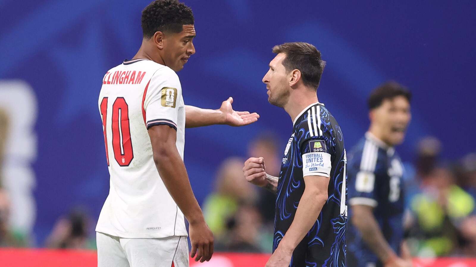 Jude Bellingham addresses heated Lionel Messi interaction during England's World Cup semi-final loss