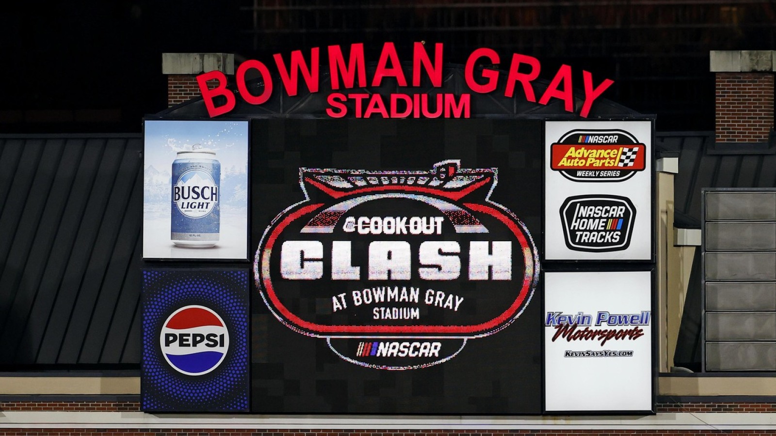 What contingency plans could NASCAR have for potentially weather-impacted Clash?