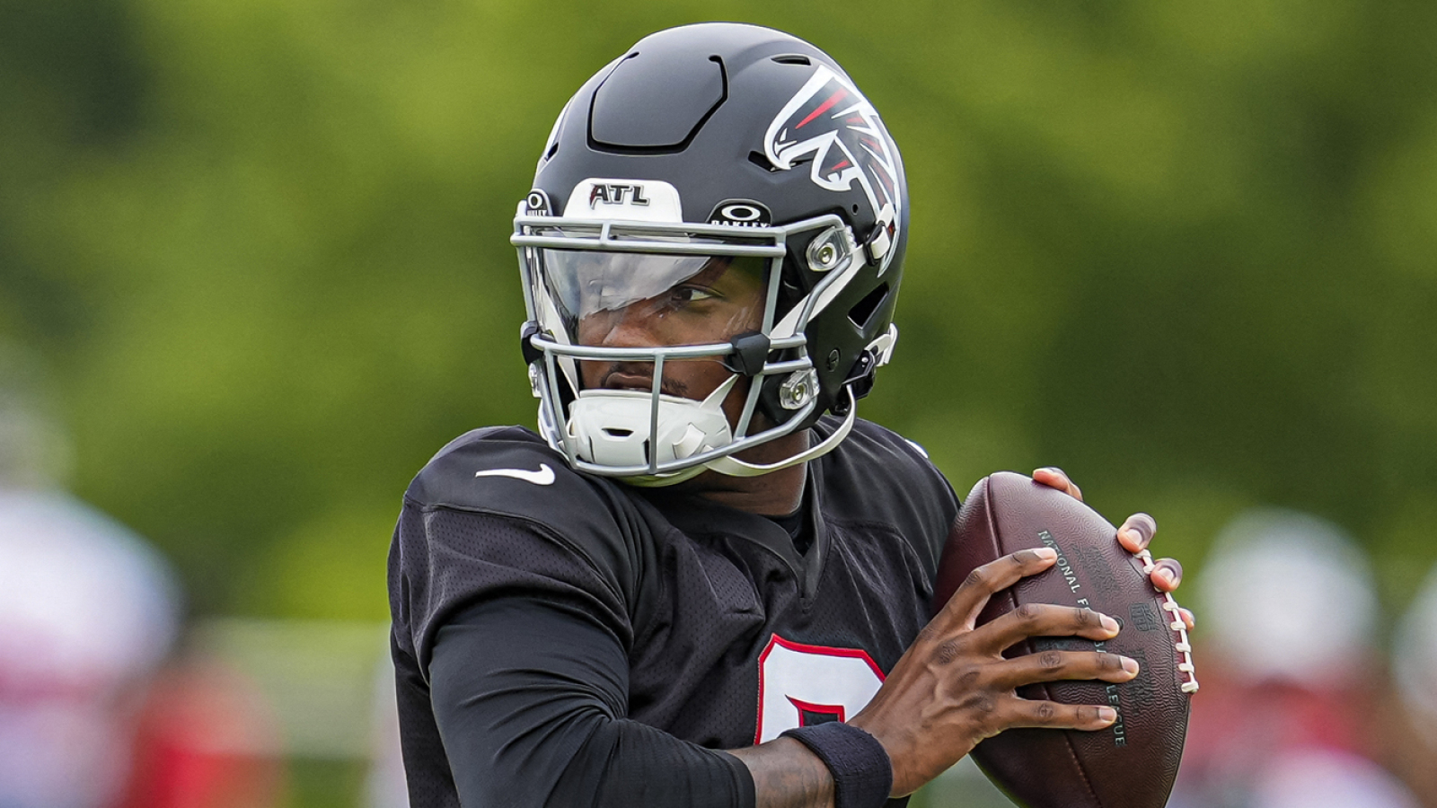 Falcons QB Michael Penix Jr. on cautious training camp approach: 'I can't afford to have someone trip and fall on me right now'
