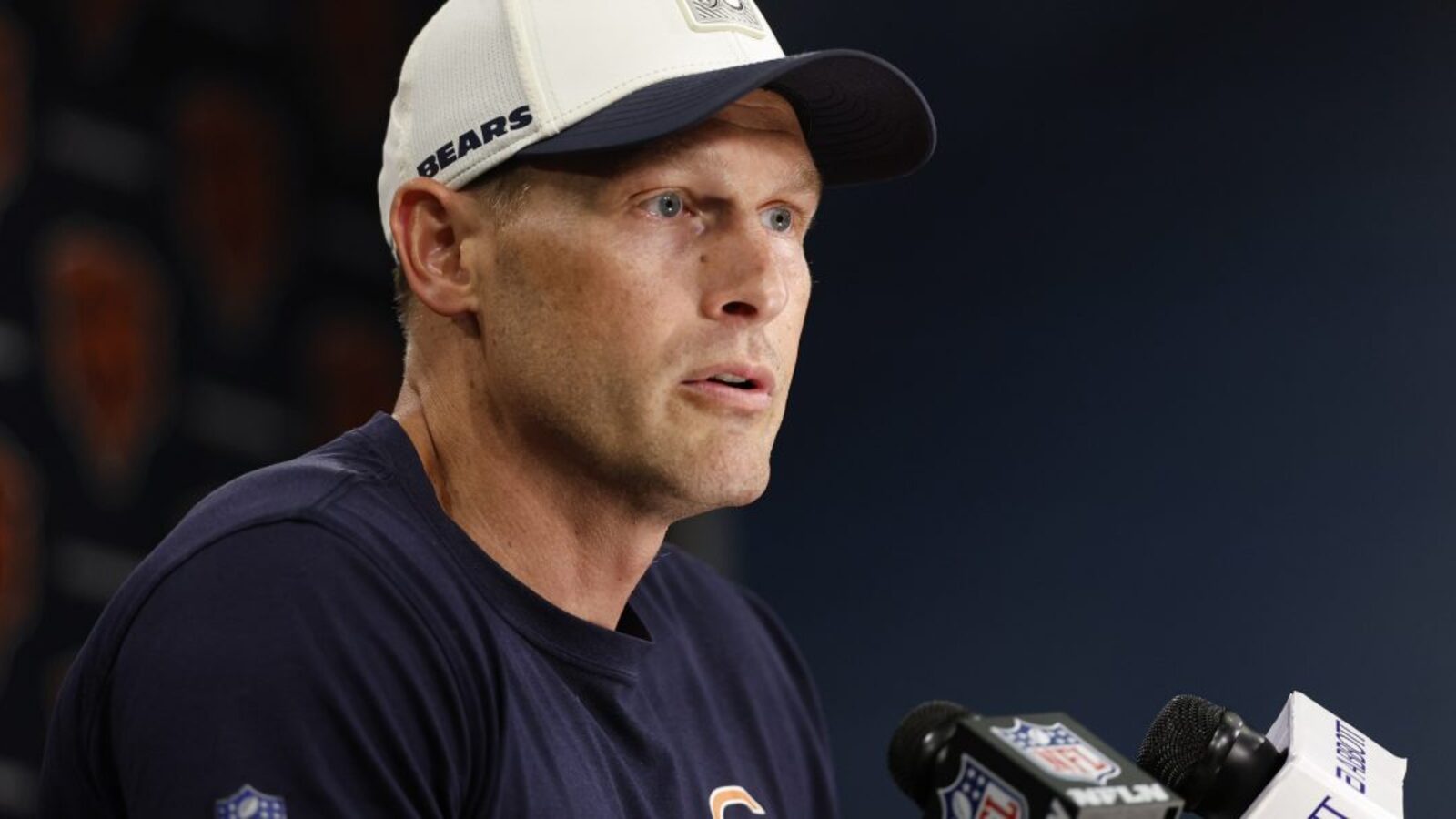 Bears coach Ben Johnson’s 4-word reaction to Packers incident