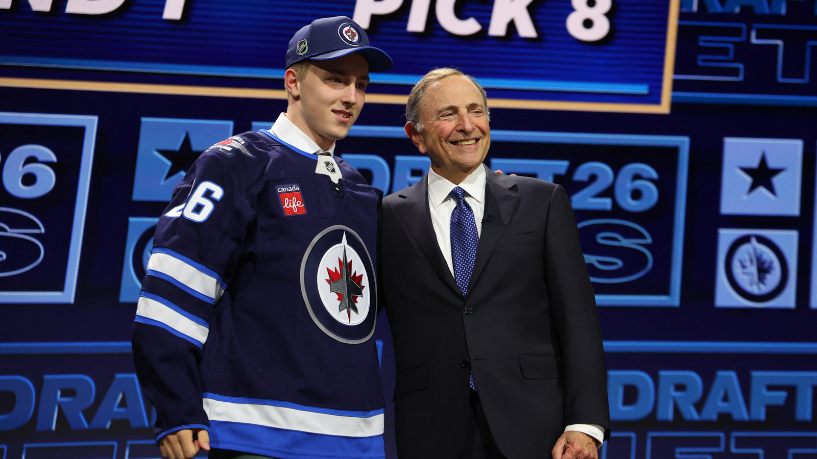 Where will Jets prospect Viggo Bjorck play in 2026-27?