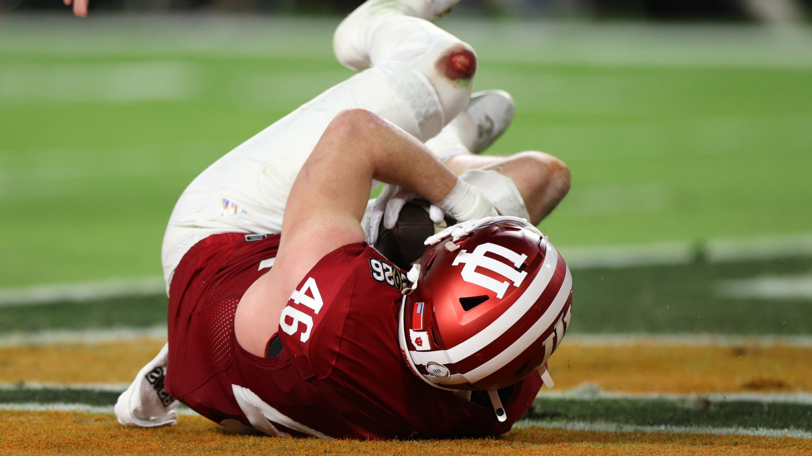 Indiana scores special teams TD vs. Miami in CFP title game