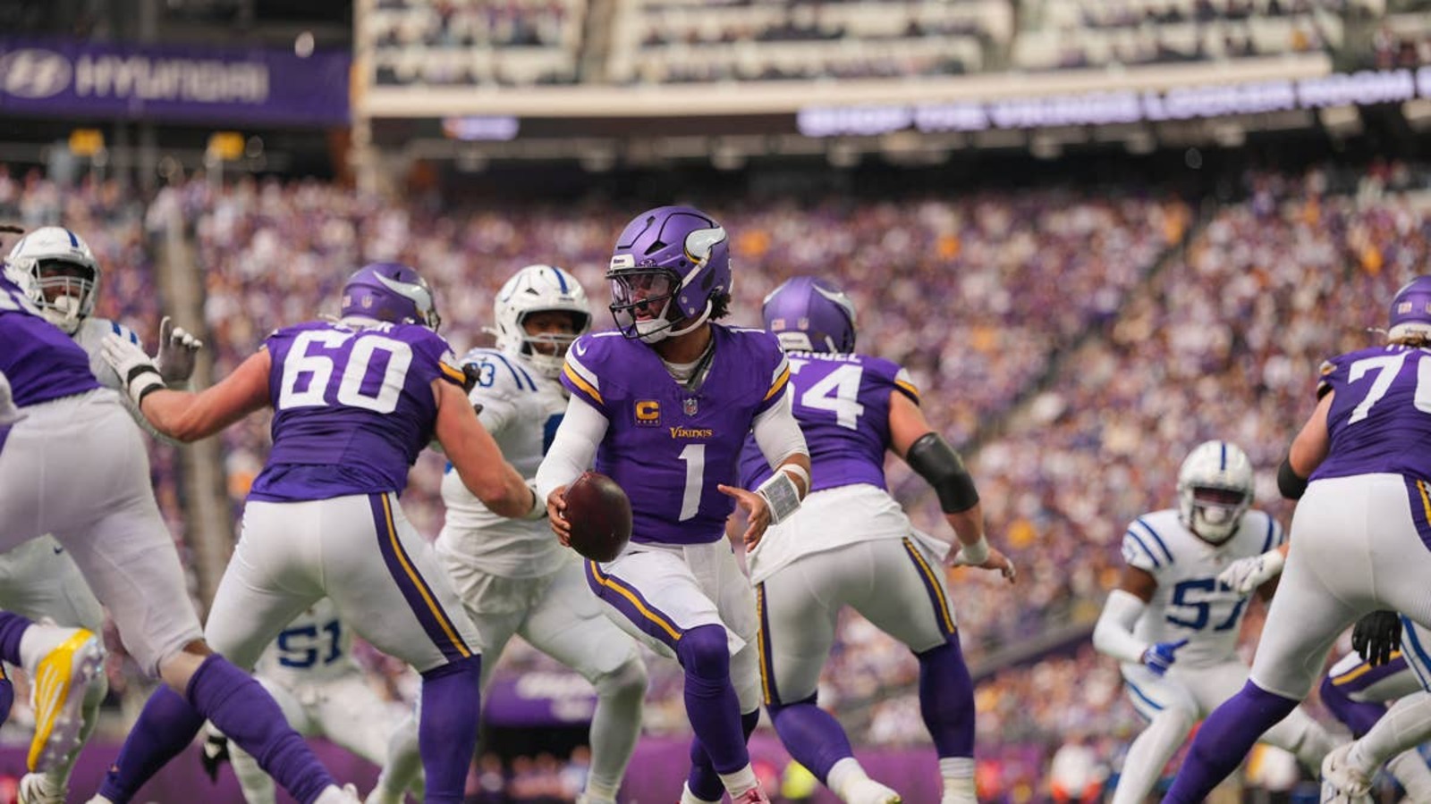 Vikings snap counts and notable PFF grades from latest on-brand win over Colts