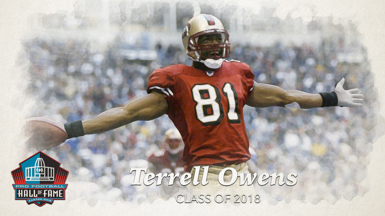 Dallas Cowboys: Terrell Owens in Pro Football Hall of Fame