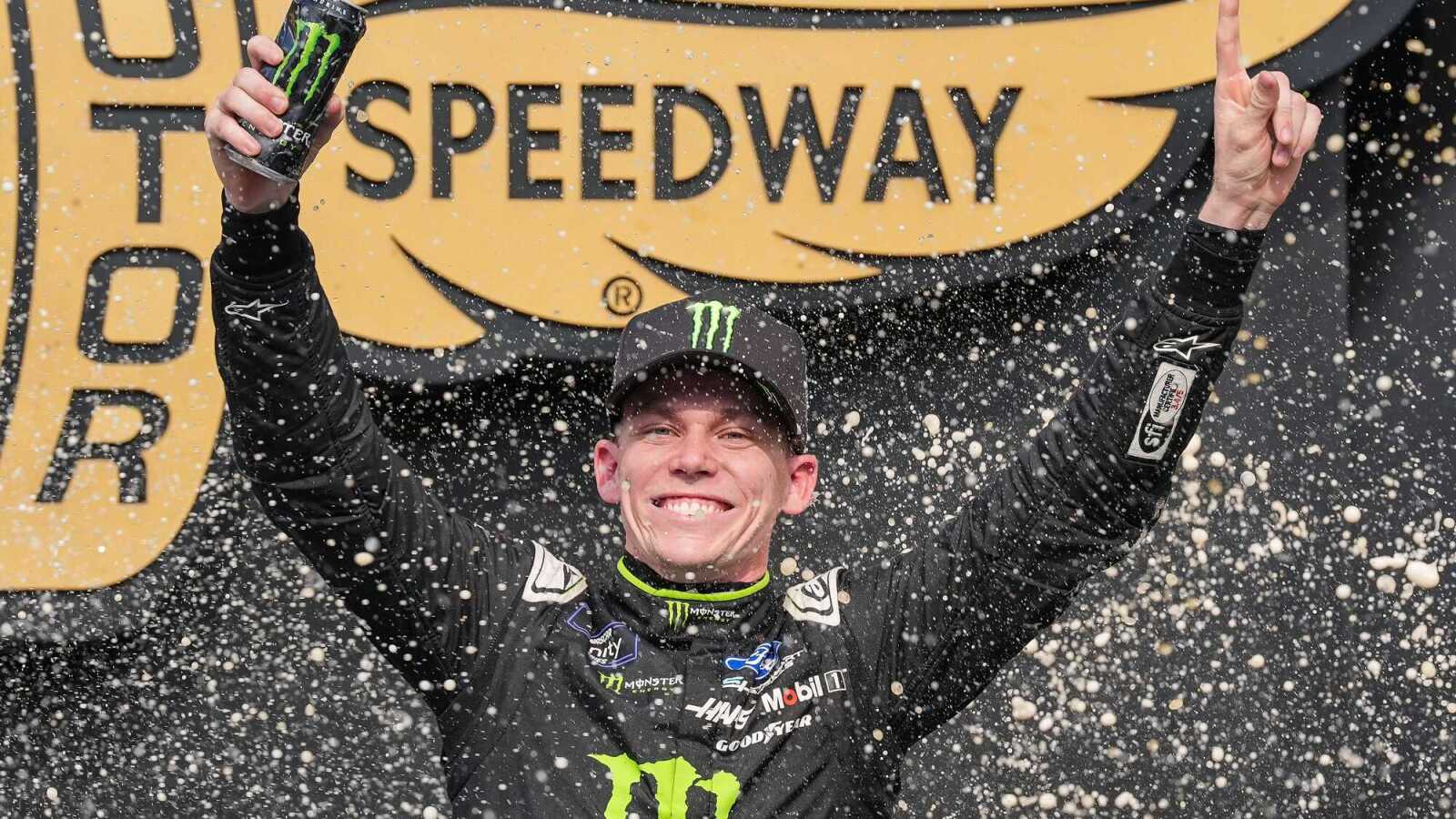 Riley Herbst may have earned Cup Series deal with winning pass at Indianapolis Riley Herbst may have earned Cup Series deal with winning pass at Indianapolis