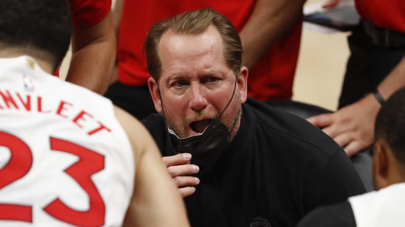 Raptors' Nick Nurse fined $50K for throwing mask, using profanity