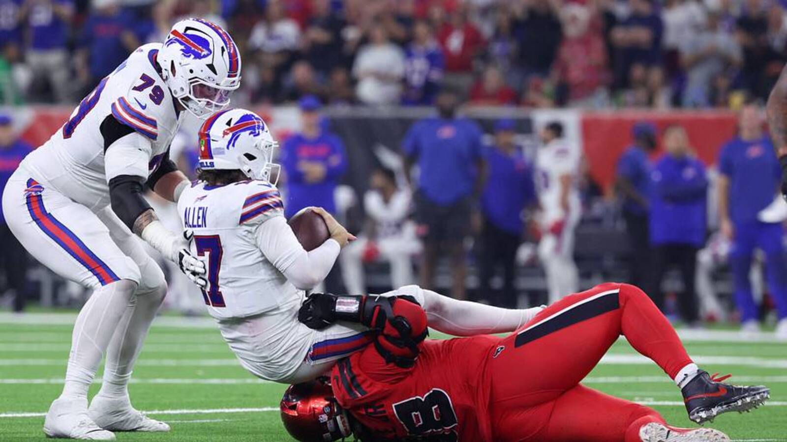 Buffalo Bills' Offensive Tackles Taking Houston Opener to Heart