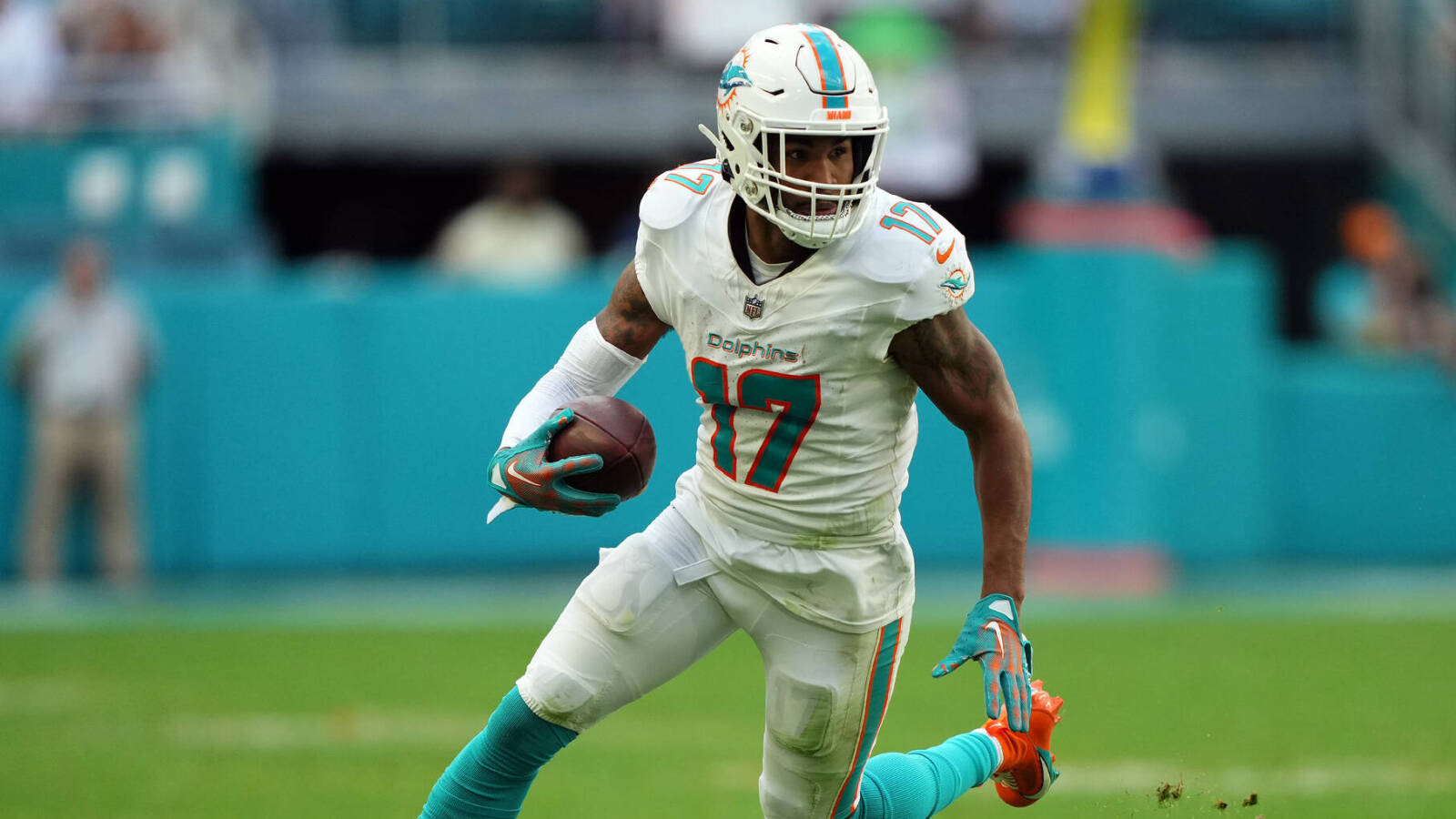 Dolphins GM laughs off idea of trading star receiver