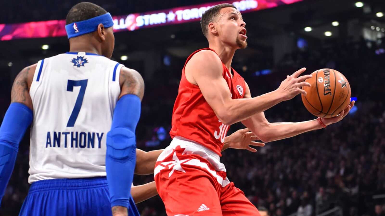 Steph Curry Reacts to Carmelo Anthony Retiring Yardbarker