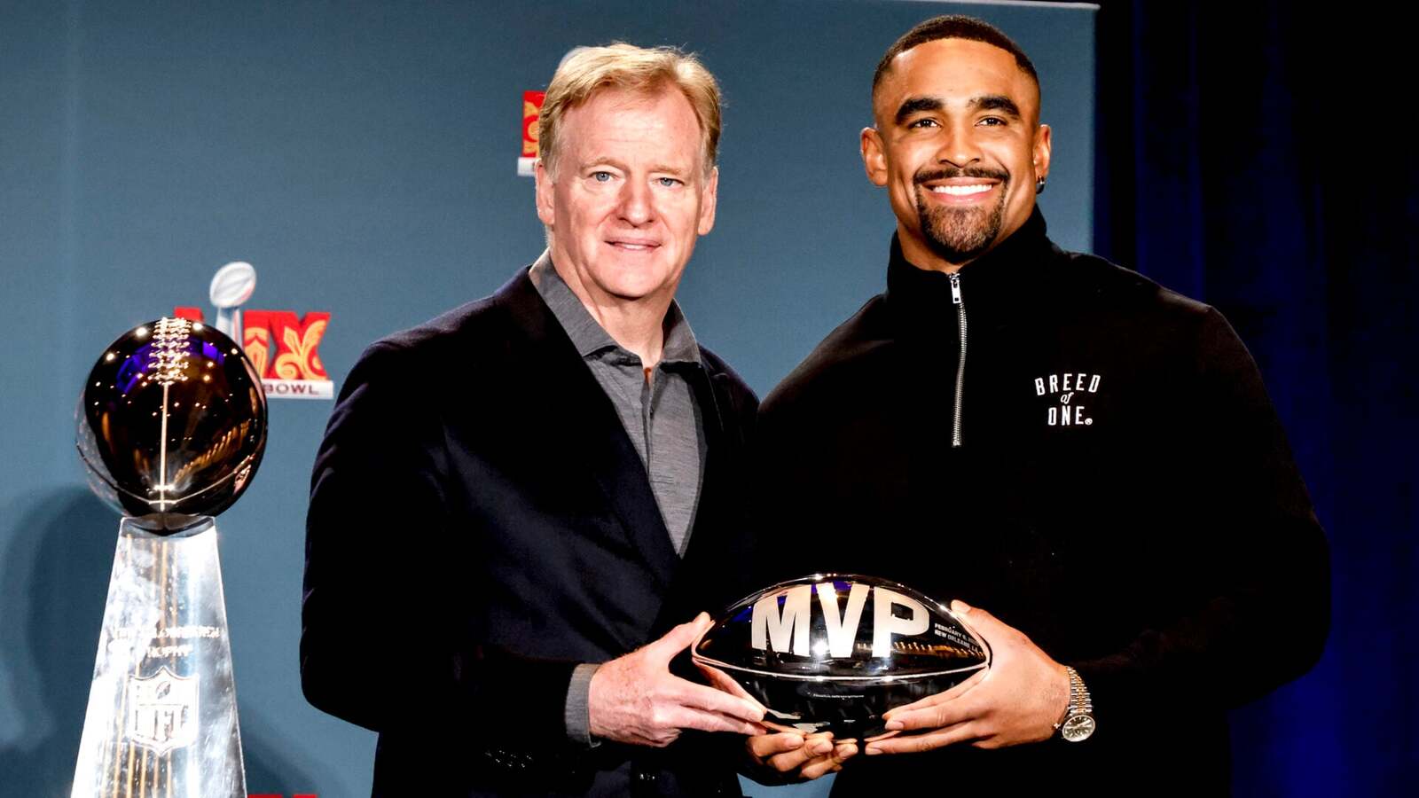 Roger Goodell Praises Jalen Hurts as NFL's Global Face