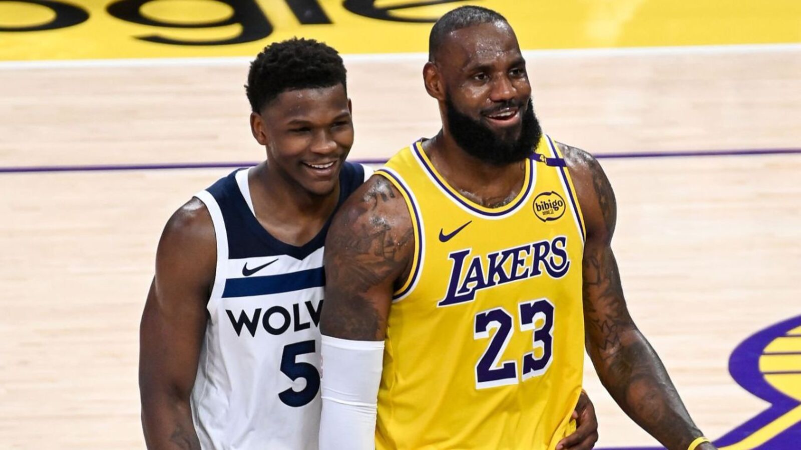 LeBron James Takes A Shot At Adidas In Response To Anthony Edwards’ Roast