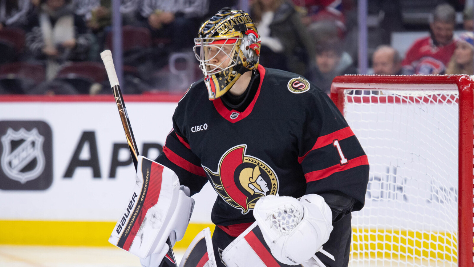 Senators Place Goalie Leevi Merilainen on Waivers