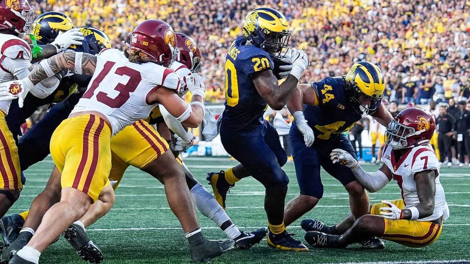 Kalel Mullings breaks down gamewinning touchdown vs. USC Yardbarker