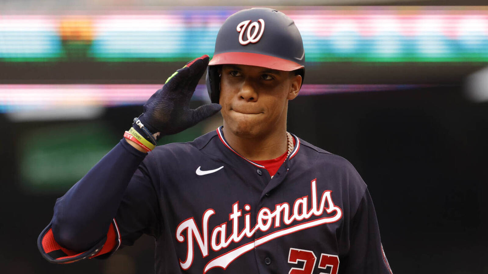 Juan Soto will buy Nick Martinez 'something' to wear No. 22 with Padres