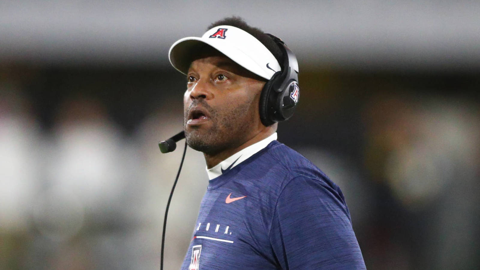 Arizona football coach Kevin Sumlin remains asymptomatic after testing positive for coronavirus