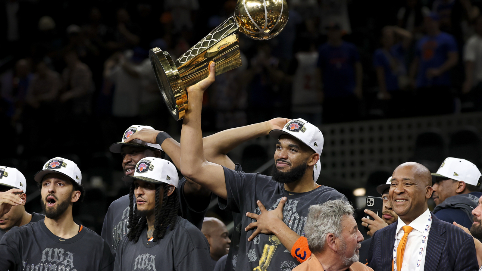 Karl-Anthony Towns Shares Video Call With Former Teammate After Knicks Win NBA Title