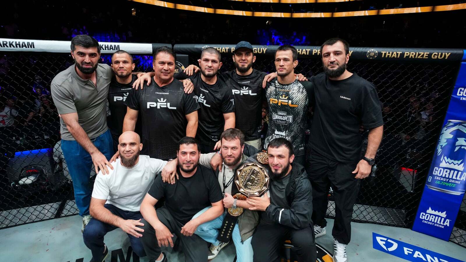 Usman Nurmagomedov Secures First-Round Knockout with Help from Islam Makhachev