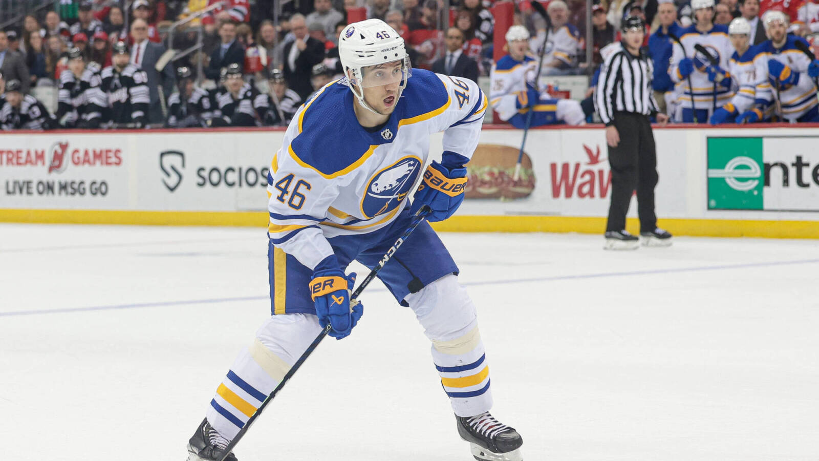 Sabres trade gritty defenseman to Ducks for fourth-round pick