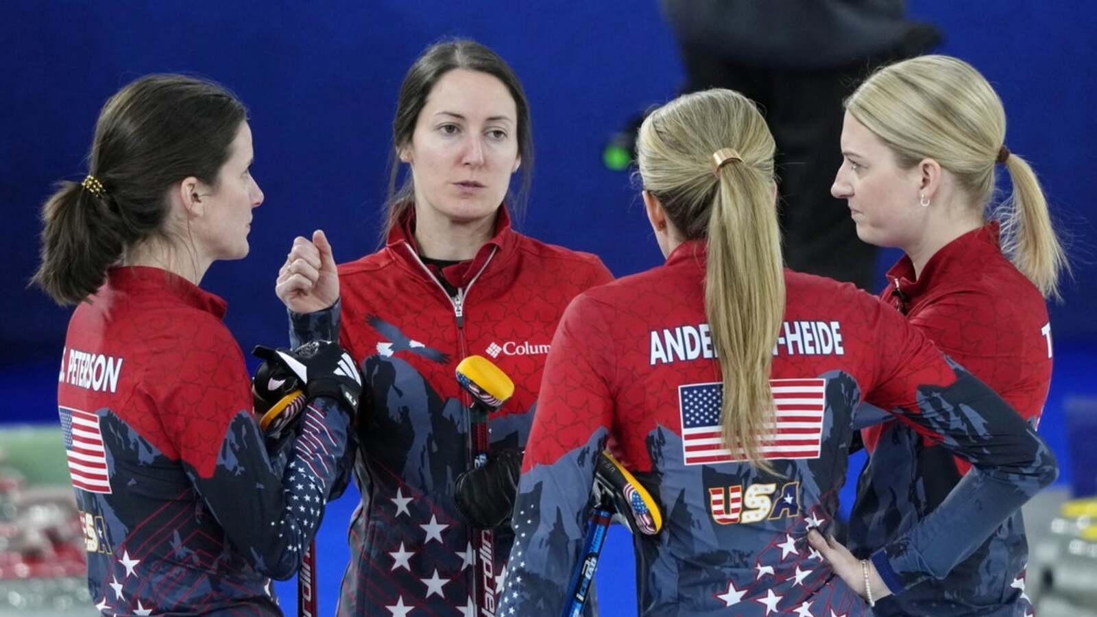 US women's curling upsets top-ranked Canada; US men fall to Canada