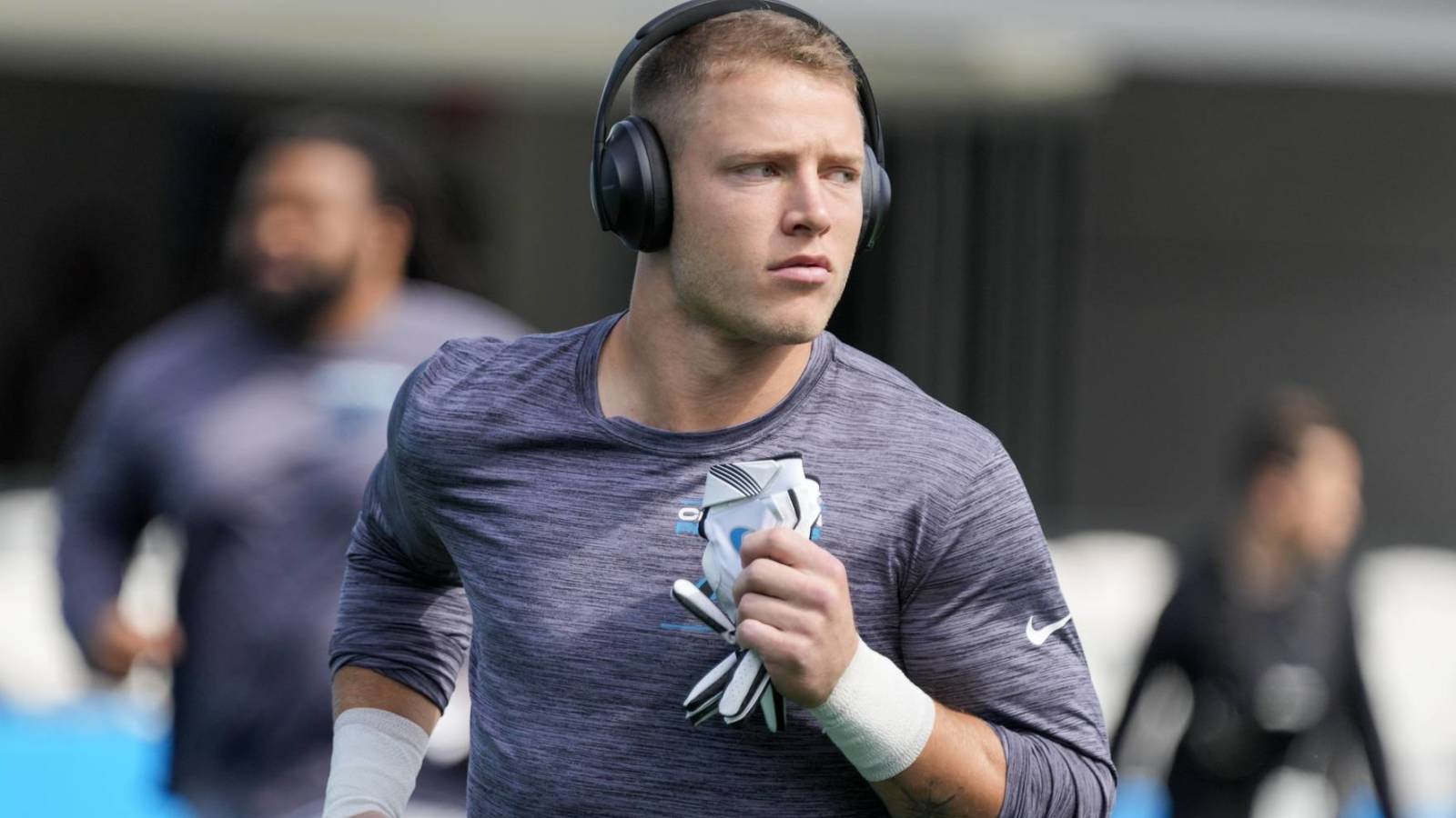 Christian McCaffrey absent from open portion of Panthers observe