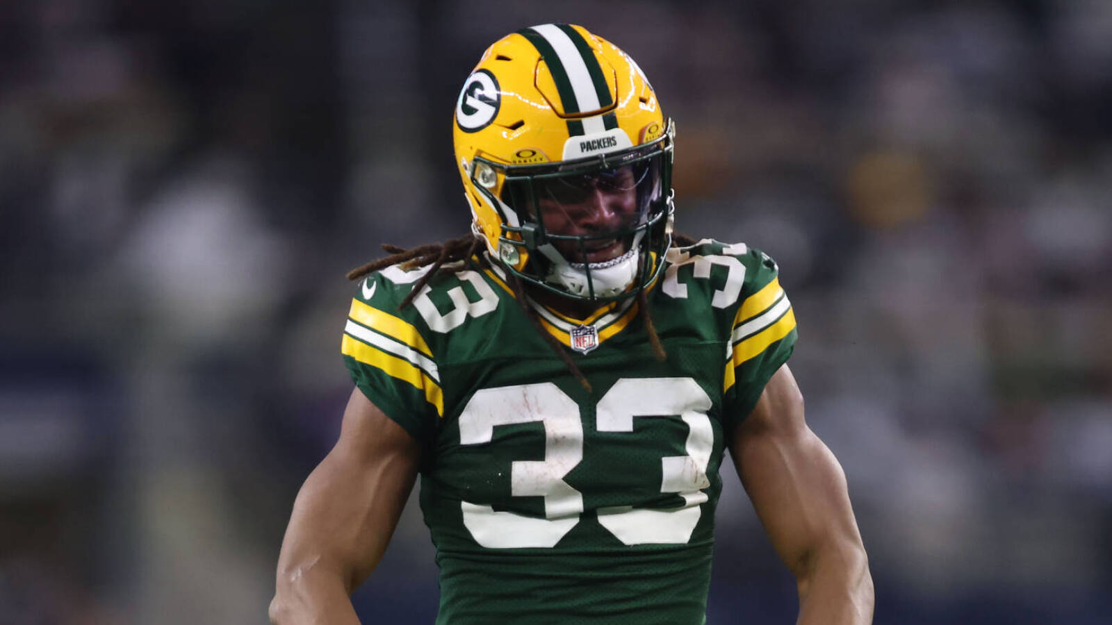 Packers GM explains why Aaron Jones isn’t with the team
