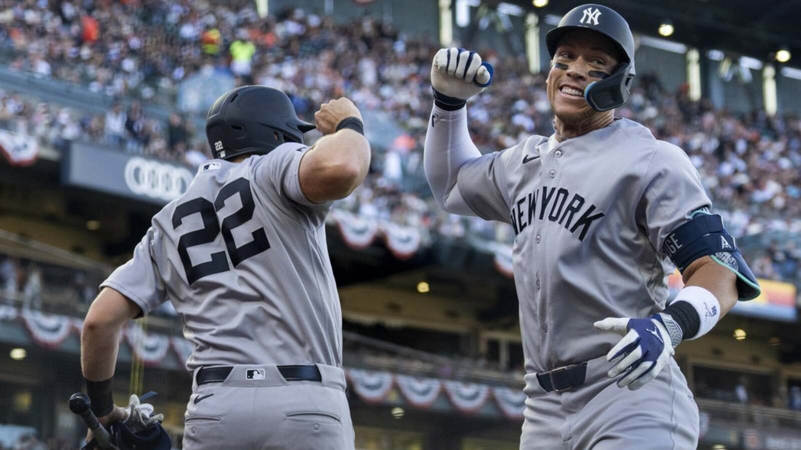 Aaron Judge, Ben Rice, Yankees take aim at rival Red Sox