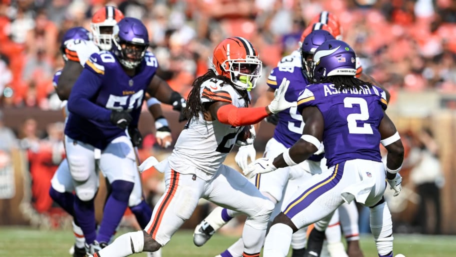 D'Onta Foreman, Cleveland Browns Nick Cammett/GettyImages The 4 most surprising Cleveland Browns roster cuts Originally posted on Dawg Pound Daily | By Eddie McDonald | Last updated 8/28/24