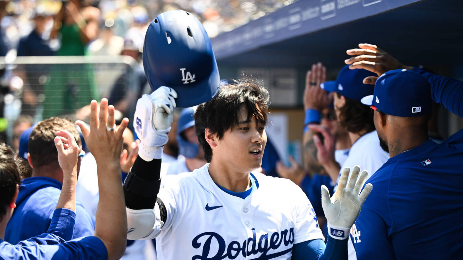 Watch Dodgers' Shohei Ohtani hits recordbreaking home run vs. Mets