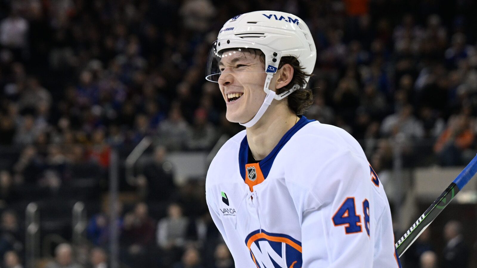 Islanders’ Matthew Schaefer sets NHL record for goals by 18-year-old defenseman