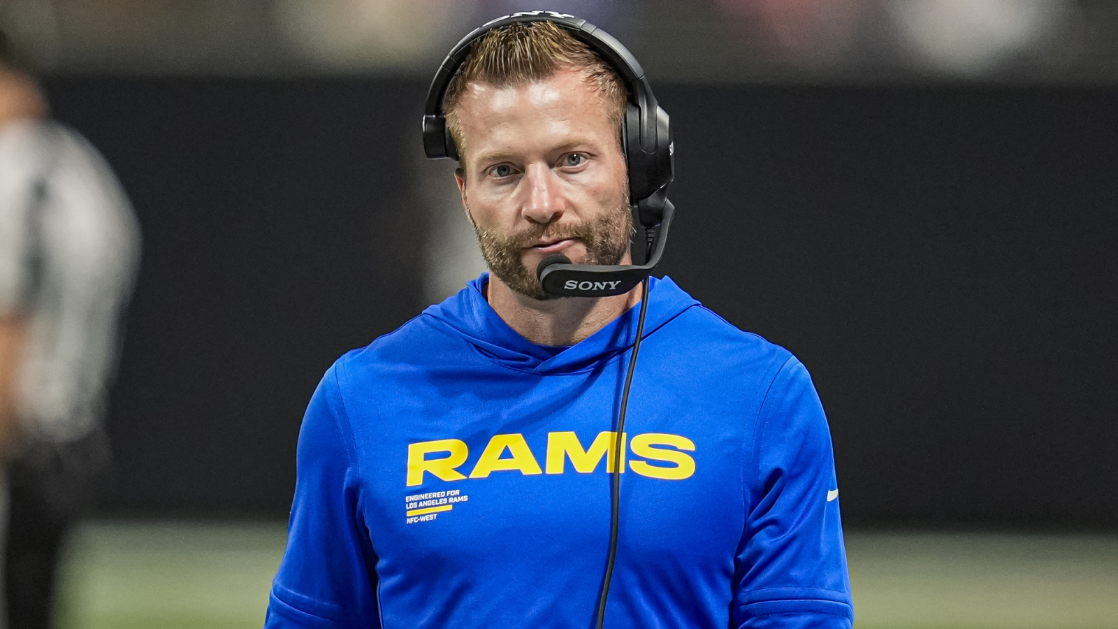 Rams' Sean McVay clears the air on his demeanor after Ty Simpson pick