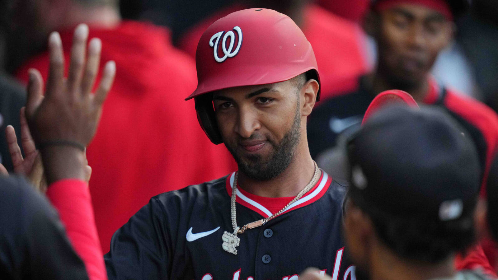 Eddie Rosario favored to start in left field for Nationals on Opening