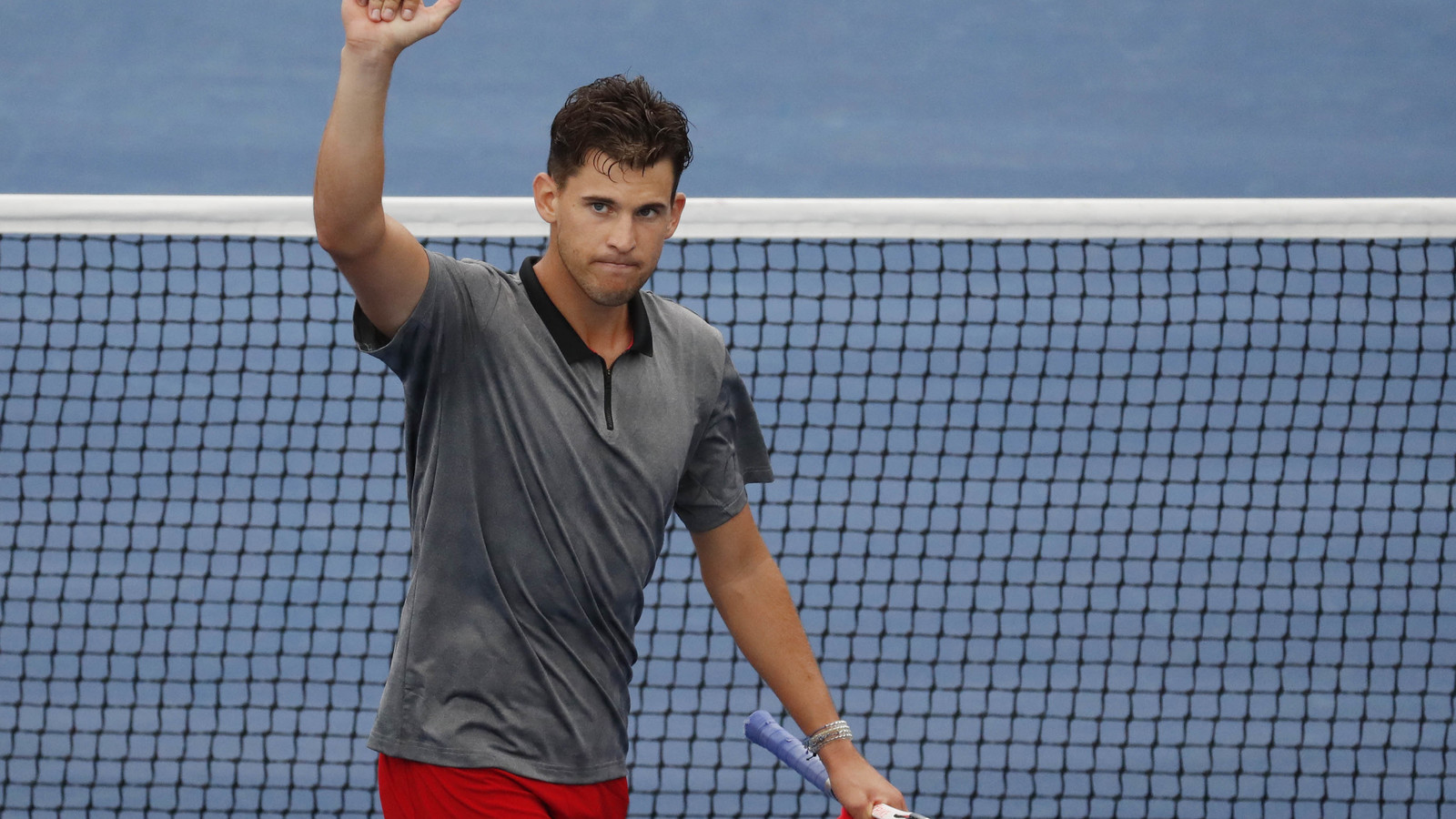 Watch: Dominic Thiem destroys racquet during US Open match | Yardbarker