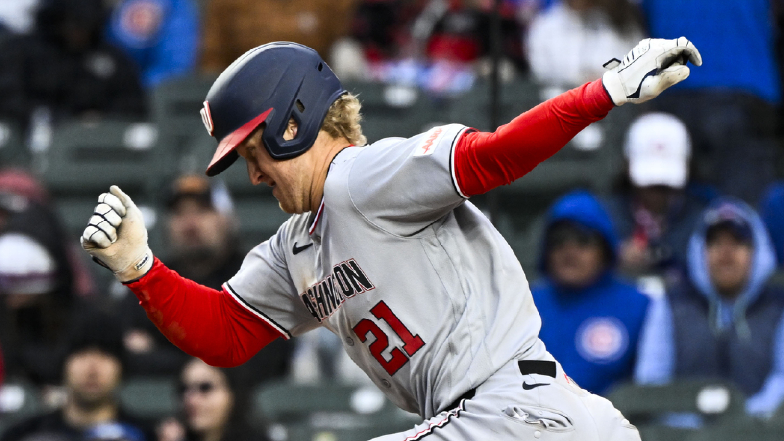 Historic streak ends for Nationals’ outfielder 