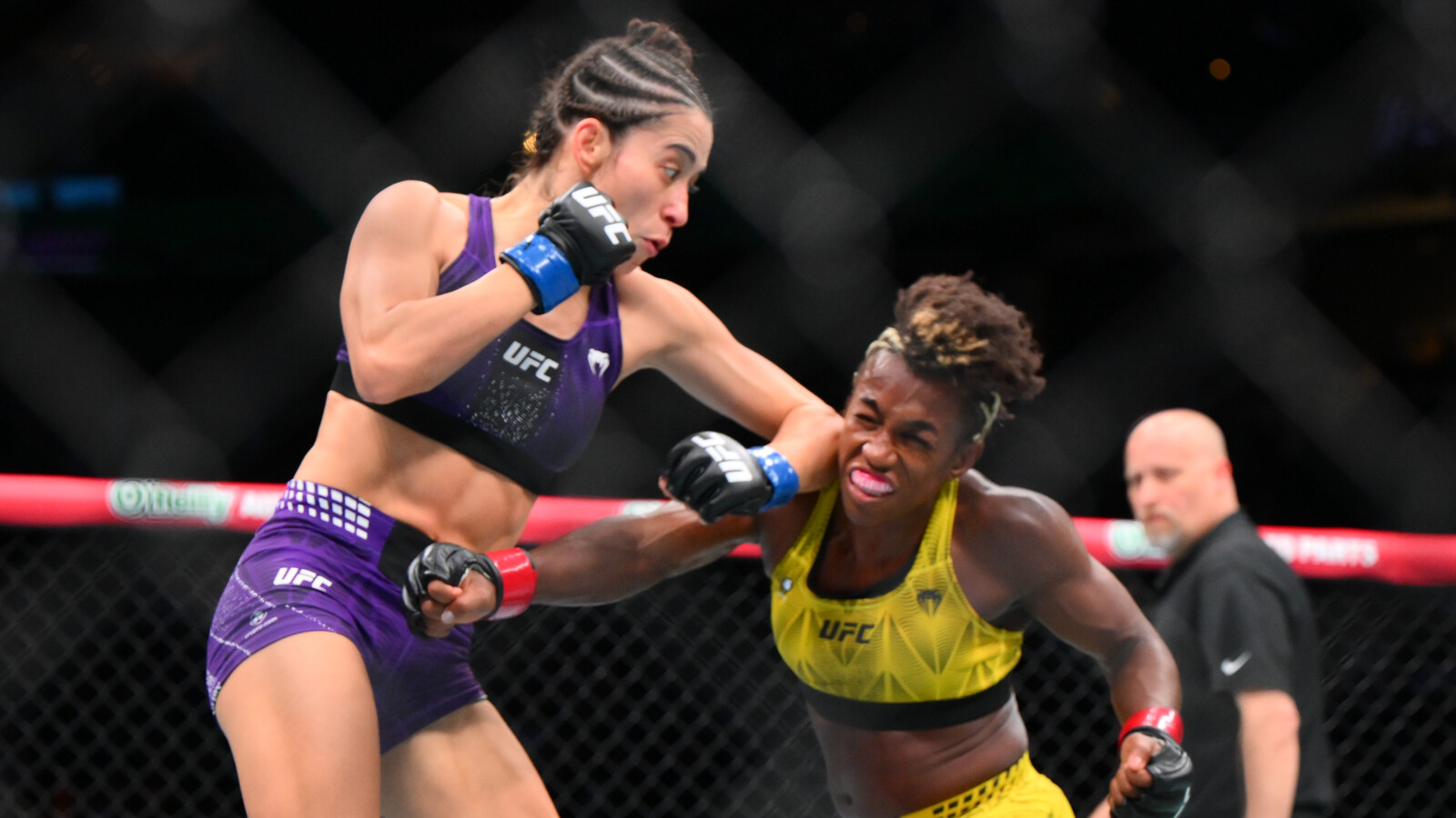 UFC Seattle fighter Bruna Brasil found out she was cut from the roster via fan comments