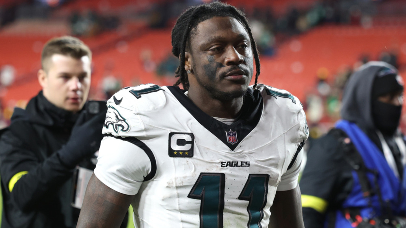 Eagles players react to A.J. Brown trade to Patriots