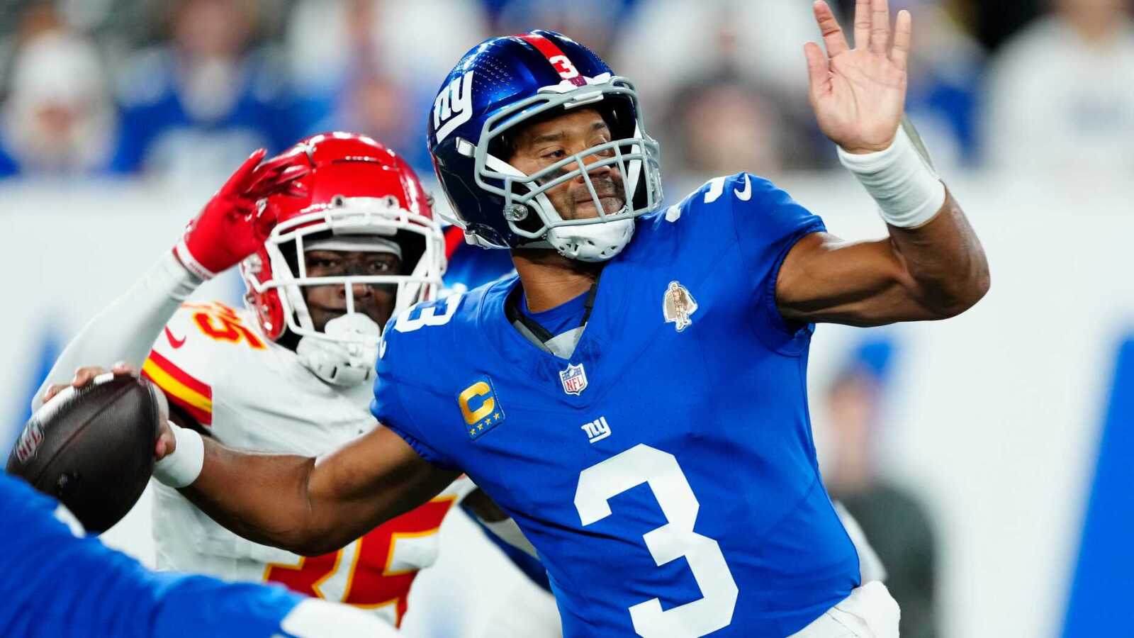 Is it Time for Giants(0-3) to Bench Russell Wilson vs. Ravens? Rich ...
