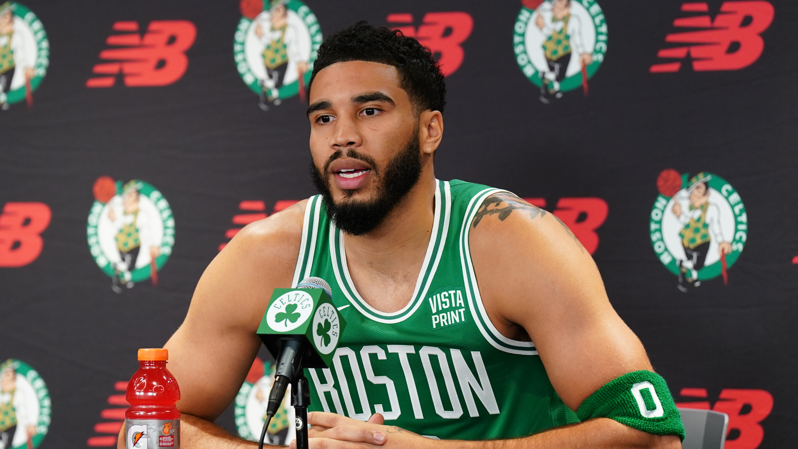 Jayson Tatum Claims Kristaps Porzingis ‘Brings A Different Dynamic’ To