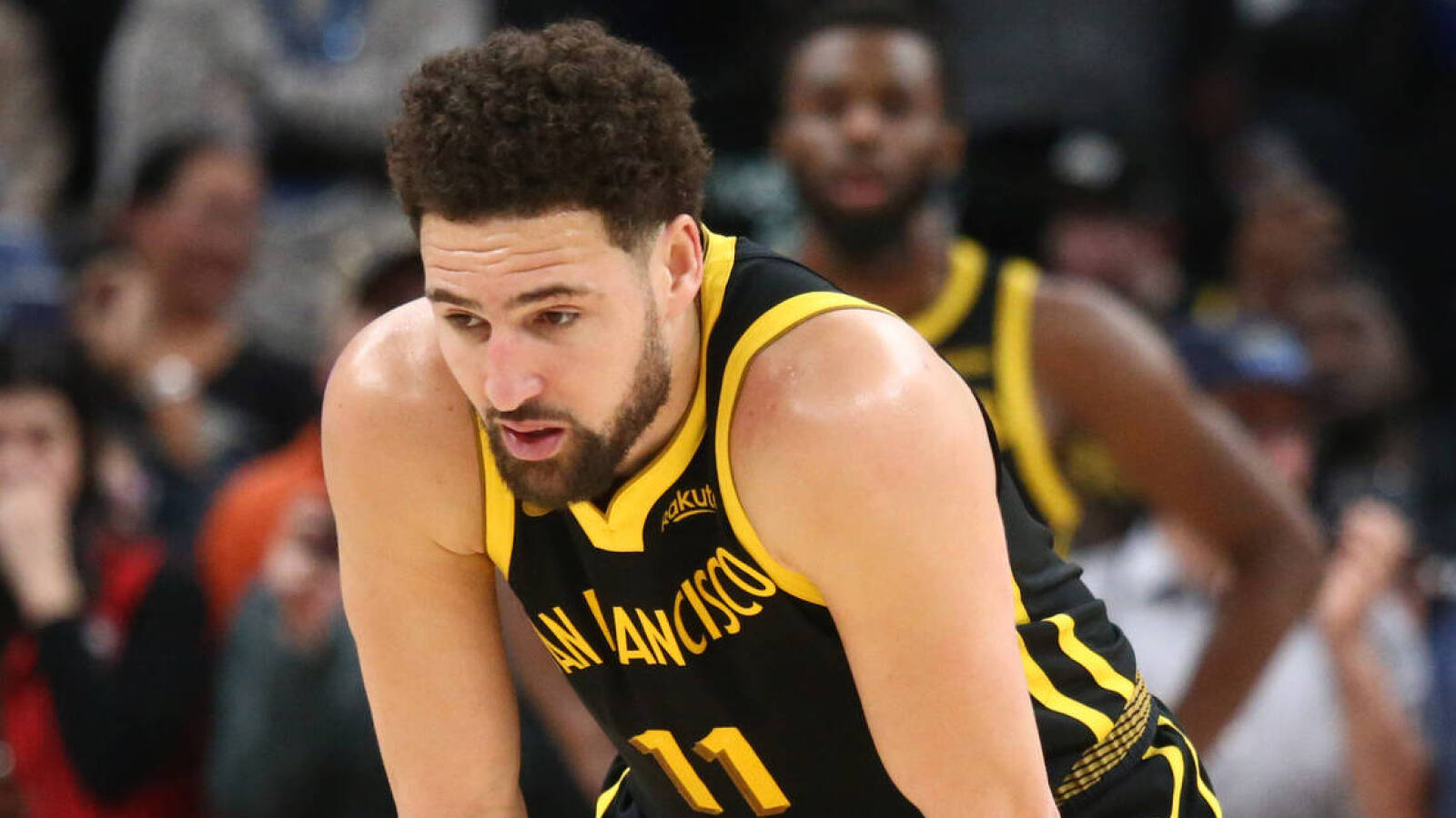 Klay Thompson addresses being benched in crunch time of Warriors win