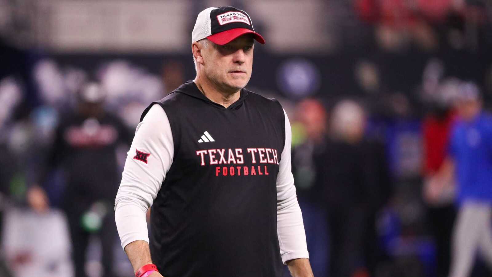 Texas Tech HC Joey McGuire had words for CFP-snubbed Notre Dame