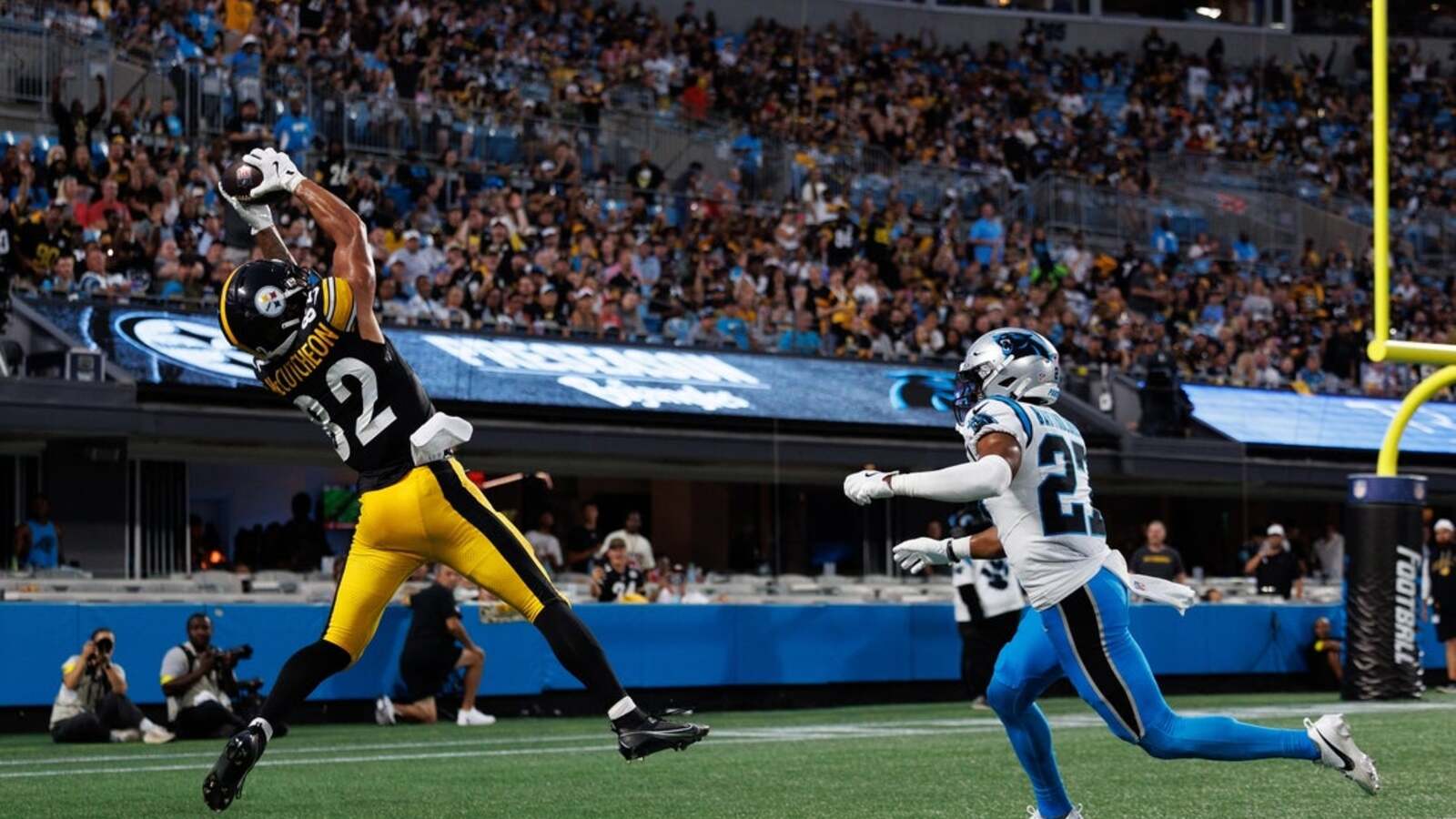 Four field goals send Steelers to victory over Panthers