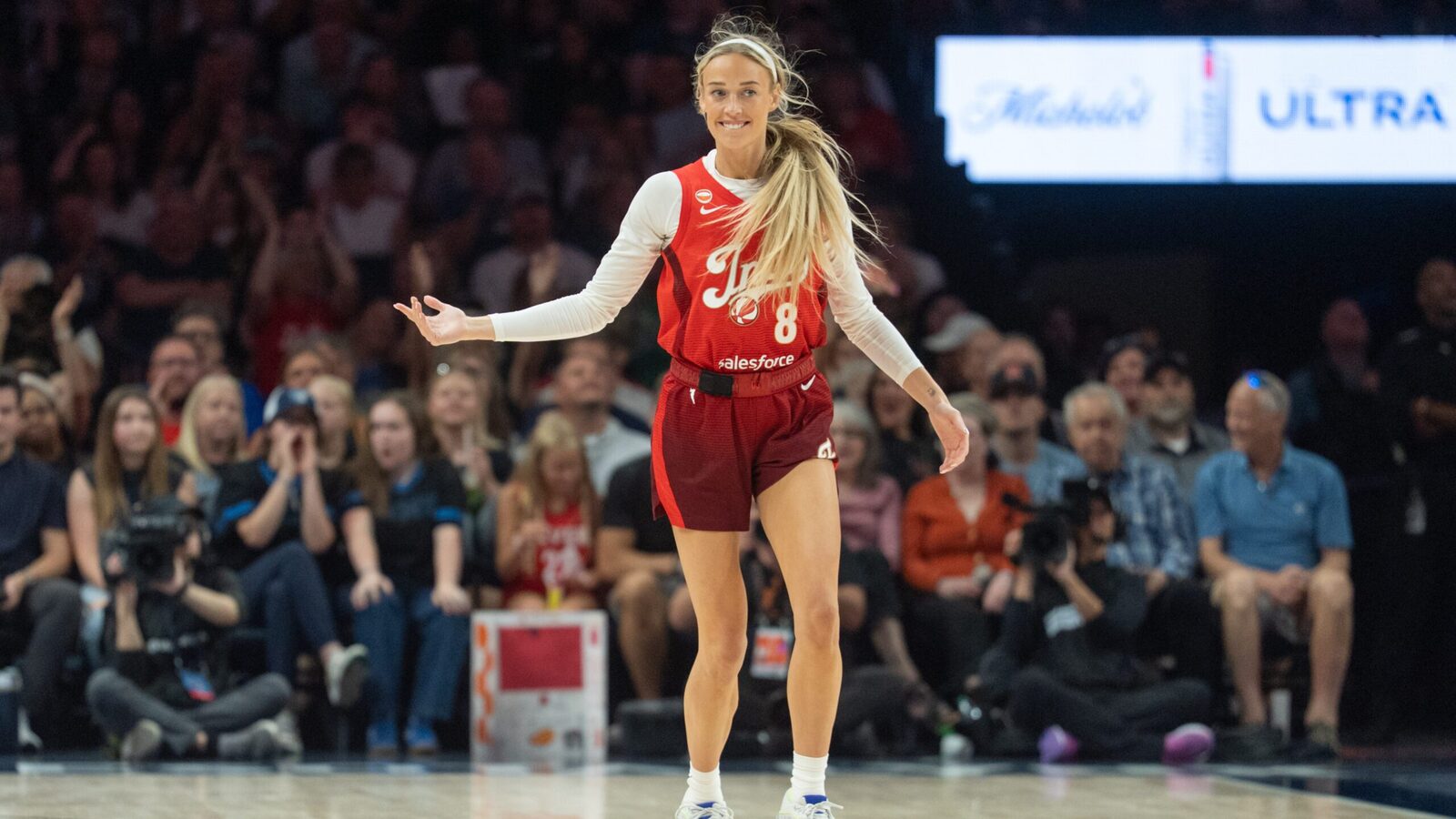 'I'm Just A Girl': Sophie Cunningham Shrugs Off Noise Ahead Of Indiana Fever's Game