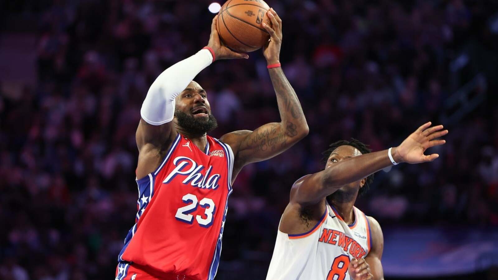 NBA roundup: LeBron James delivers late as Sixers get by Knicks