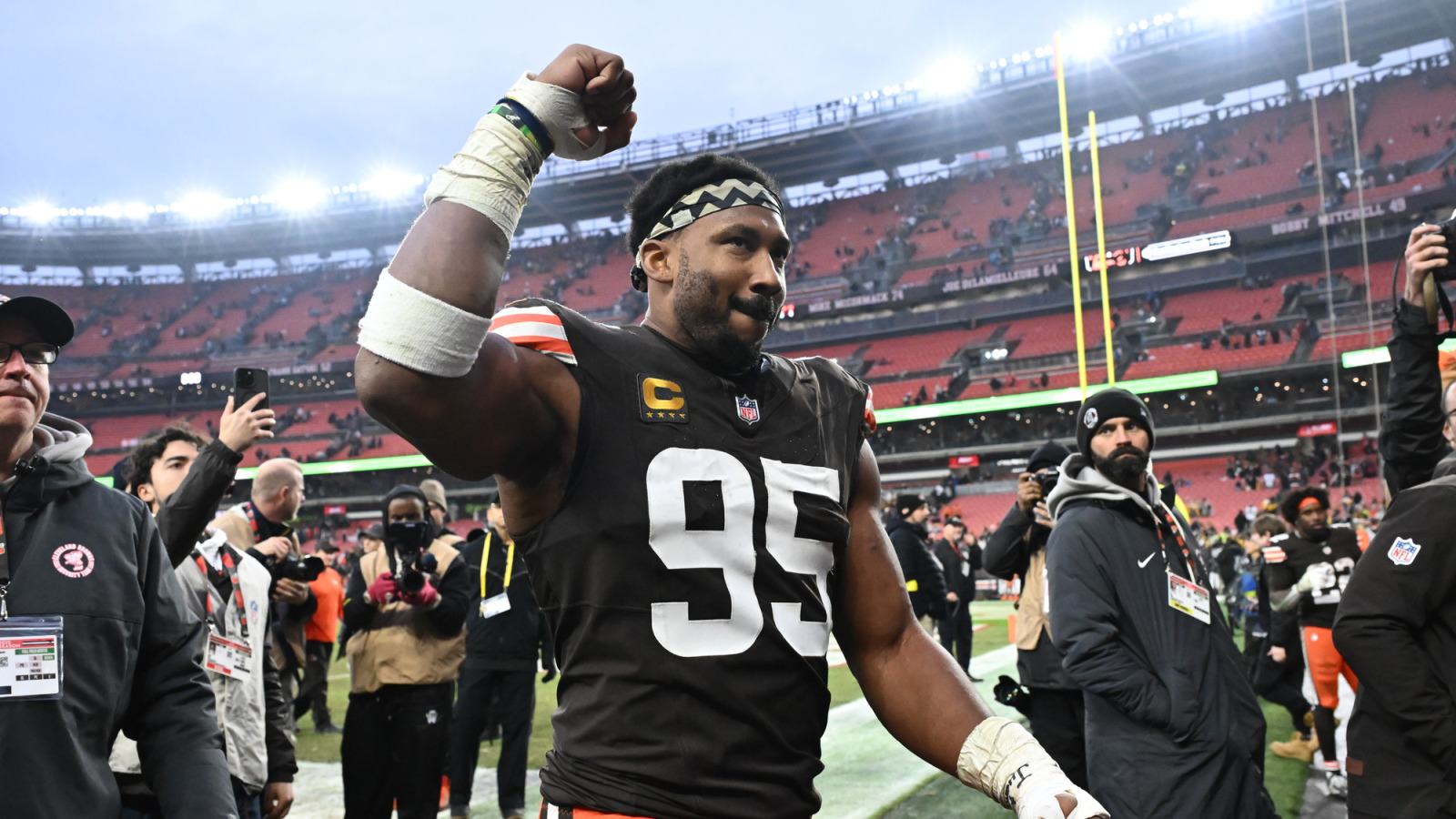 Myles Garrett Not At Browns OTAs, Hasn’t Spoken With New HC Todd Monken In Person Yet