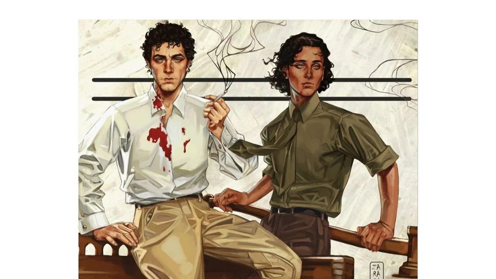 'The Vampire Lestat' fan art shirts are fang-tastic