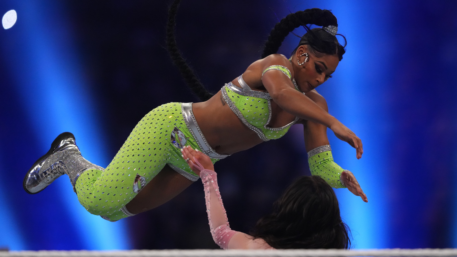 WWE WrestleMania 42 Night 1: Rhea Ripley congratulates Bianca Belair, Montez Ford on surprising pregnancy
