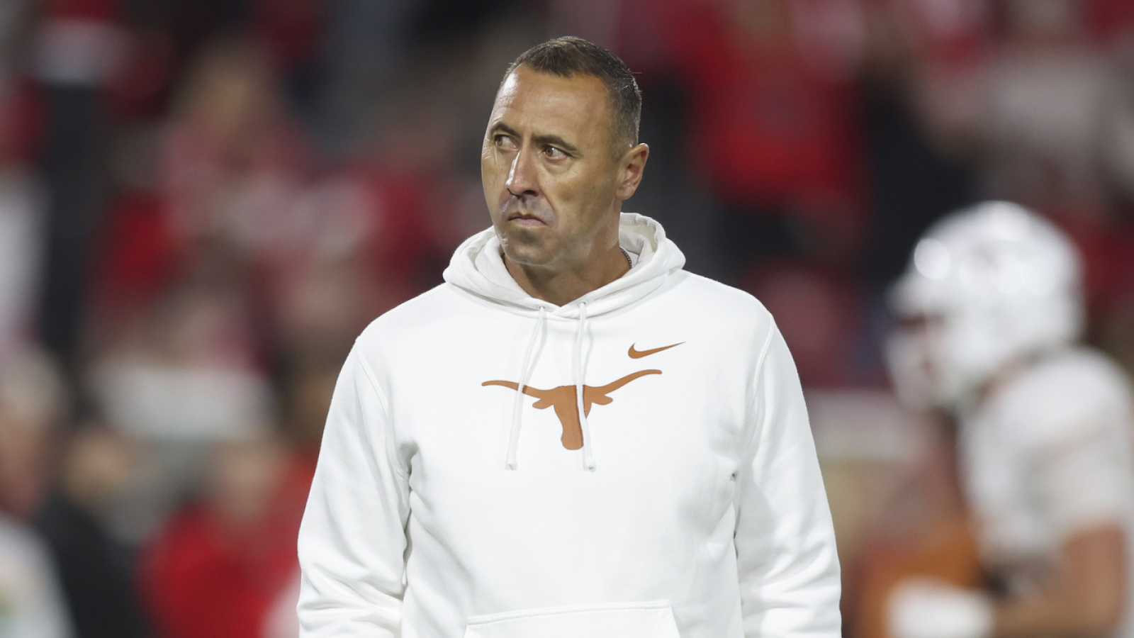 Texas Coach Steve Sarkisian Comments on Michigan Fans