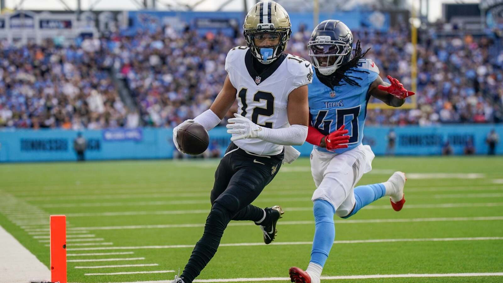 New Orleans Saints wide receiver Chris Olave now has something he's never been blessed with to prove the NFL wrong